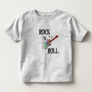 Camiseta Infantil T-shirt da criança do rolo da rocha n