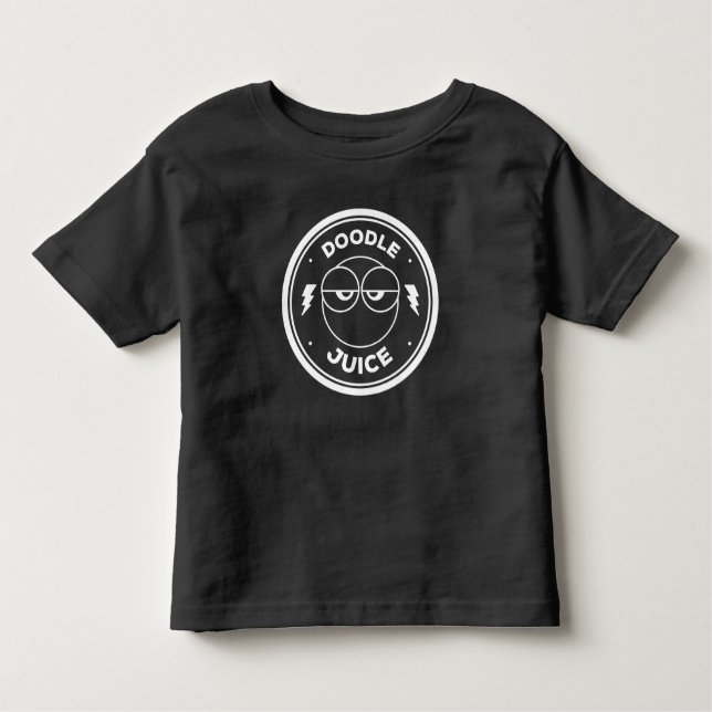 Camiseta Infantil T-shirt da criança do suco do Doodle (Frente)