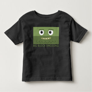 Camiseta Infantil T-shirt da criança do verde da proibição do
