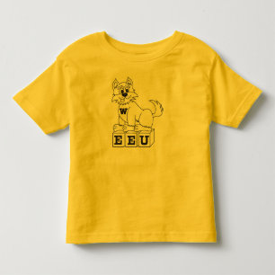 Camiseta Infantil T-shirt da criança EEU