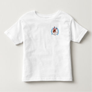 Camiseta Infantil t-shirt da tripulação Jasper-n-Friends