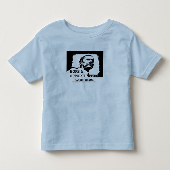 CAMISETA INFANTIL T-SHIRT DE BARACK OBAMA (Frente)