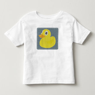 Camiseta Infantil T-shirt de borracha da criança do pato