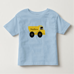 Camiseta Infantil T-Shirt De Caminhão Personalizado Para Crianças