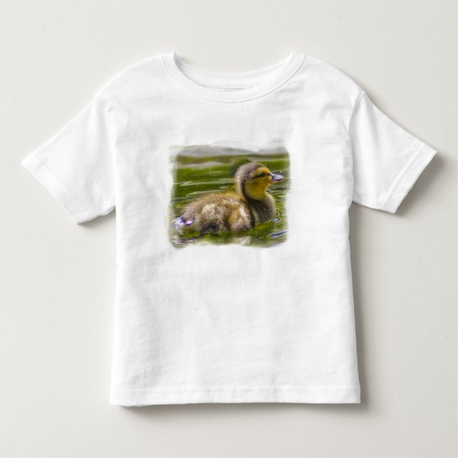 Camiseta Infantil T-shirt de Duckie do bebê (Frente)