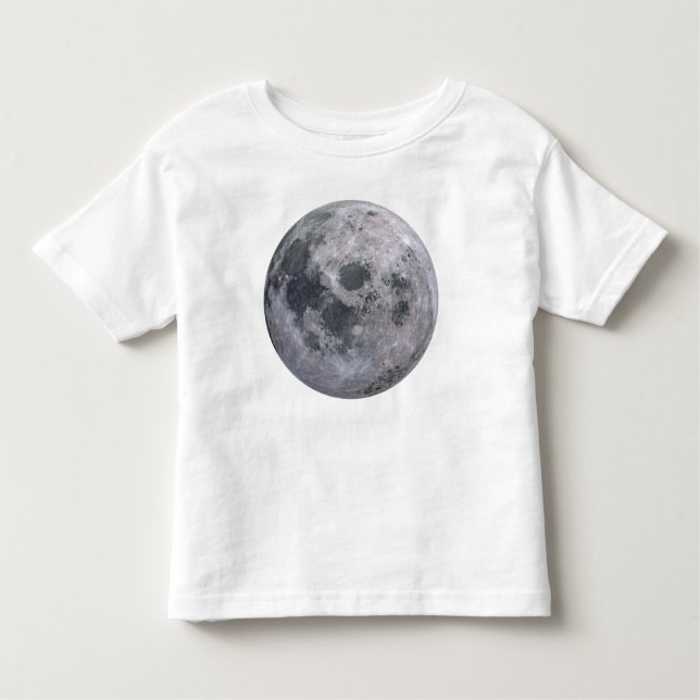 Camiseta Infantil T-Shirt de Menino de Lua cheia (Frente)