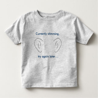 Camiseta Infantil T-shirt de Stimming