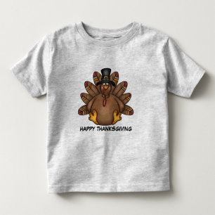 Camiseta Infantil T-shirt de Turquia da acção de graças