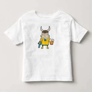 Camiseta Infantil T-shirt de Viking do sueco