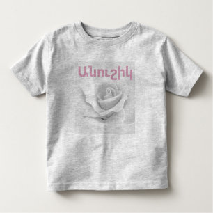 Camiseta Infantil T-shirt dizendo arménio