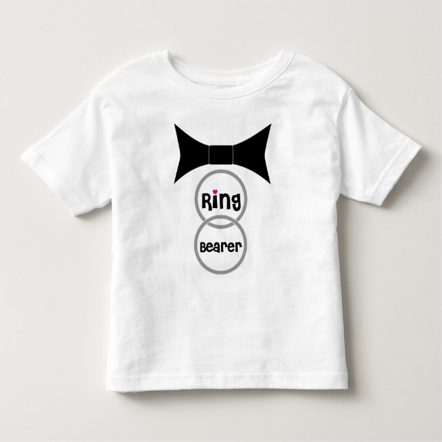Camiseta Infantil T-shirt do barbeador do anel (Frente)