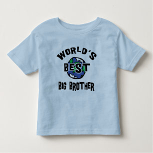 Camiseta Infantil T-shirt do big brother do mundo o melhor