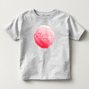 Camiseta Infantil T-shirt do Chickadee do Toddler Size