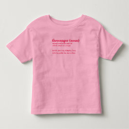 Camiseta Infantil T-shirt do costume da definição de dicionário de