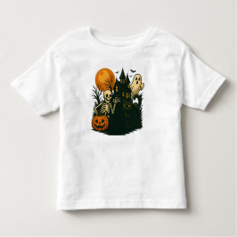 Camiseta Infantil T-Shirt do Halloween