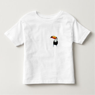 Camiseta Infantil T-shirt do jérsei da multa da criança de Toucan,