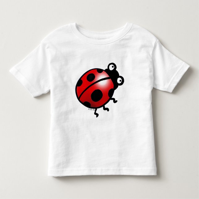 Camiseta Infantil T-shirt do joaninha (Frente)