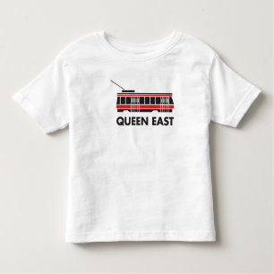 Camiseta Infantil T-shirt do leste da criança do eléctrico da rainha