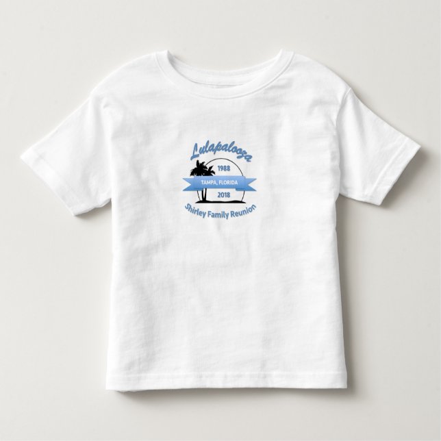 Camiseta Infantil T-shirt do Lulapalooza da menina (Frente)