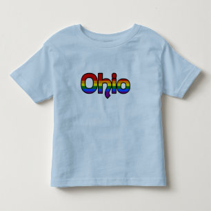 Camiseta Infantil T-shirt do orgulho do estado de Ohio
