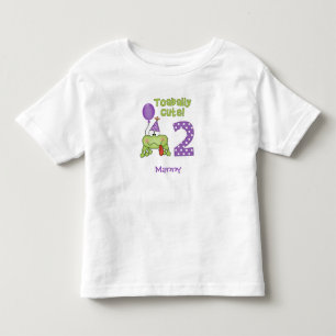 Camiseta Infantil T-shirt do segundo aniversário Toddler, que é mu