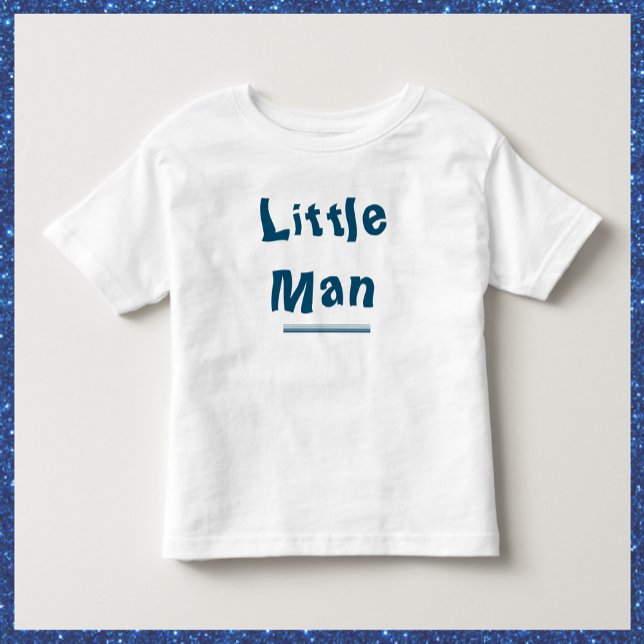 Camiseta Infantil T-shirt do Toddler Little Man (Criador carregado)