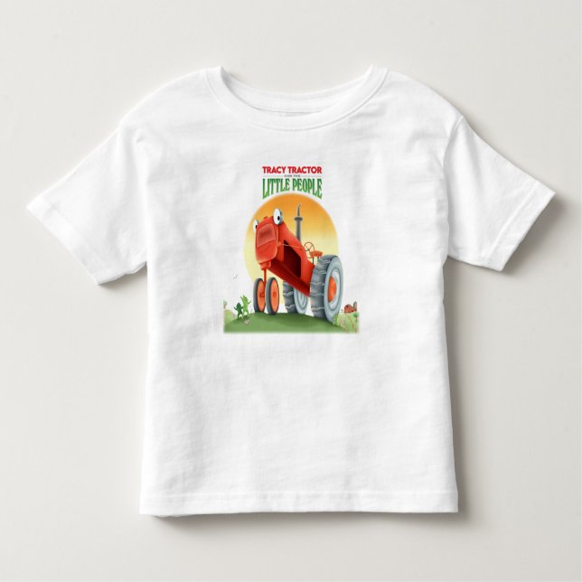 Camiseta Infantil T-Shirt do trator (Frente)