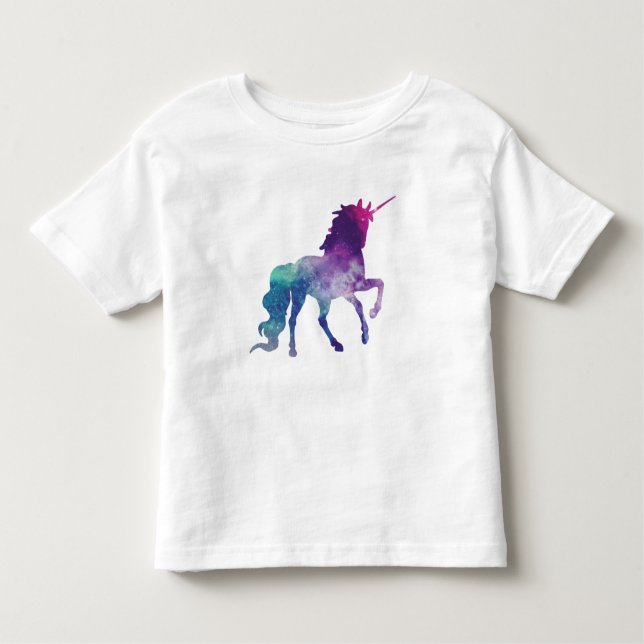 Camiseta Infantil T-shirt do unicórnio (Frente)