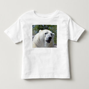 Camiseta Infantil T-shirt do urso polar para miúdos