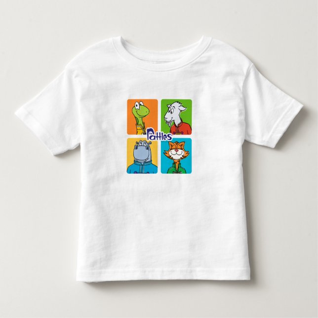 Camiseta Infantil T-shirt dos chocalhos do miúdo (Frente)