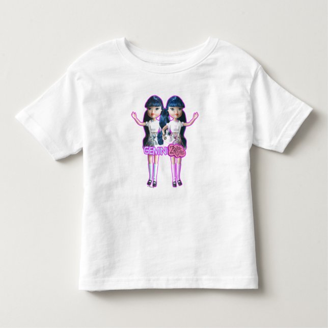Camiseta Infantil T-shirt dos Gêmeos (Frente)