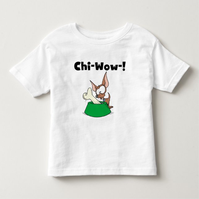 Camiseta Infantil T-shirt e presentes de Chihuhua Qui-Wow (Frente)