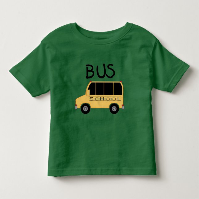 Camiseta Infantil T-shirt e presentes do ÔNIBUS (Frente)