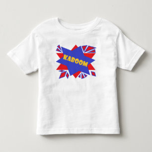 Camiseta Infantil T-shirt em banda desenhada