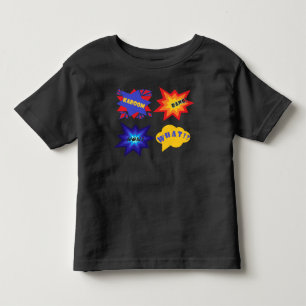 Camiseta Infantil T-shirt em banda desenhada