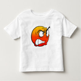 Camiseta Infantil T-Shirt Emote Face Toddler Fine Jersey