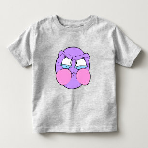 Camiseta Infantil T-Shirt Emote Face Toddler Fine Jersey