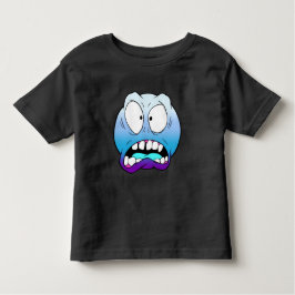 Camiseta Infantil T-Shirt Emote Face Toddler Fine Jersey
