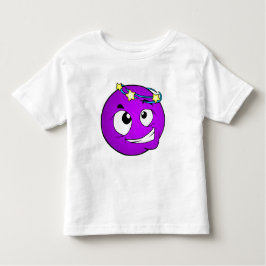 Camiseta Infantil T-Shirt Emote Face Toddler Fine Jersey