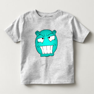 Camiseta Infantil T-Shirt Emote Face Toddler Fine Jersey