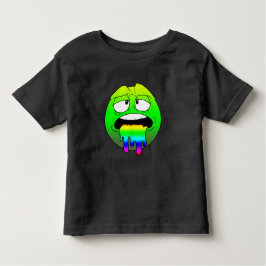Camiseta Infantil T-Shirt Emote Face Toddler Fine Jersey