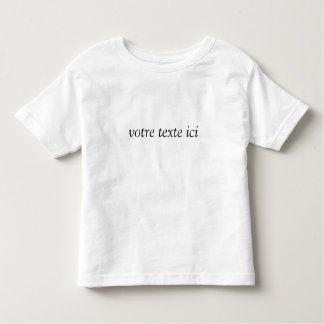 Camiseta Infantil T-shirt enfant personnalisé