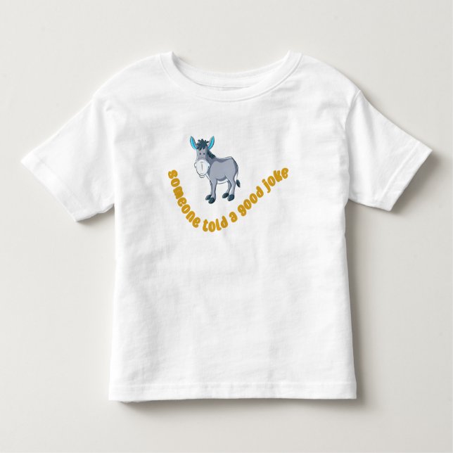 Camiseta Infantil T-shirt Engraçado Animal Toddler (Frente)