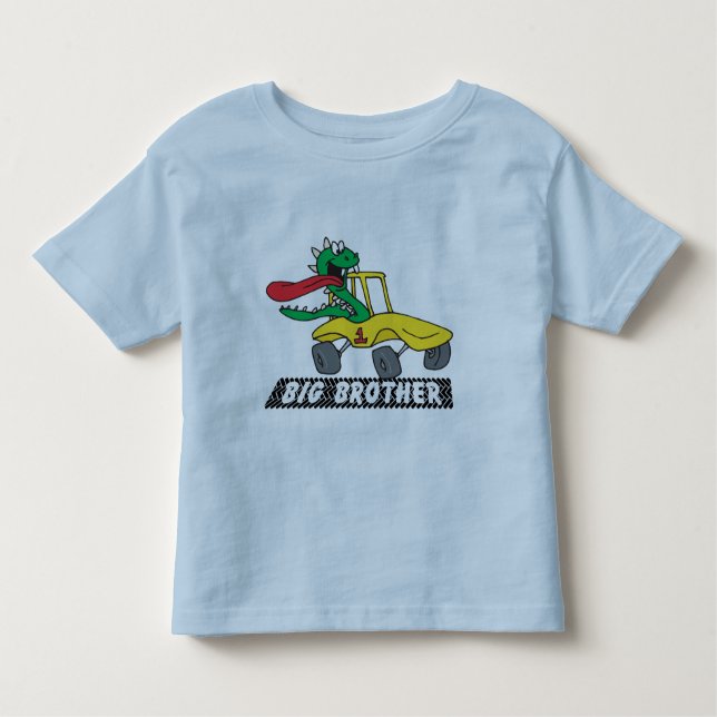 Camiseta Infantil T-Shirt Engraçado Big Brother (Frente)
