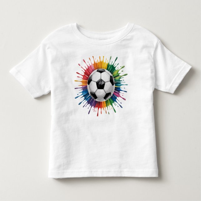 Camiseta Infantil T-Shirt-Family Soccer T-Shirt (Frente)