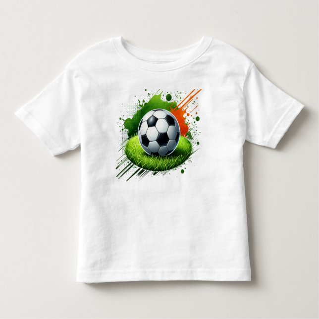 Camiseta Infantil T-Shirt-Family Soccer T-Shirt (Frente)