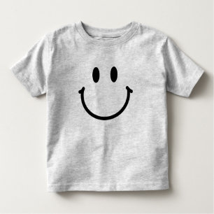 Camiseta Infantil T-shirt feliz da criança da cara