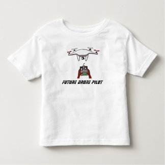 Camiseta Infantil T-shirt futuro da criança do piloto do zangão