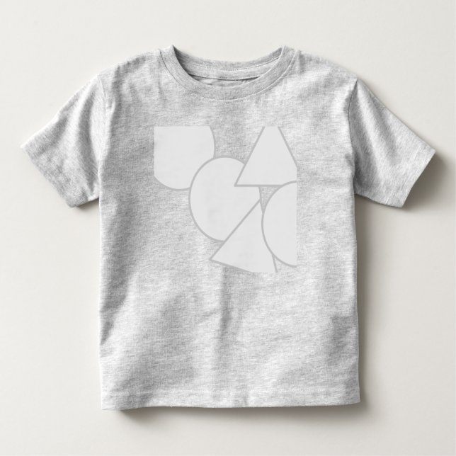 Camiseta Infantil t-shirt geométrica (Frente)