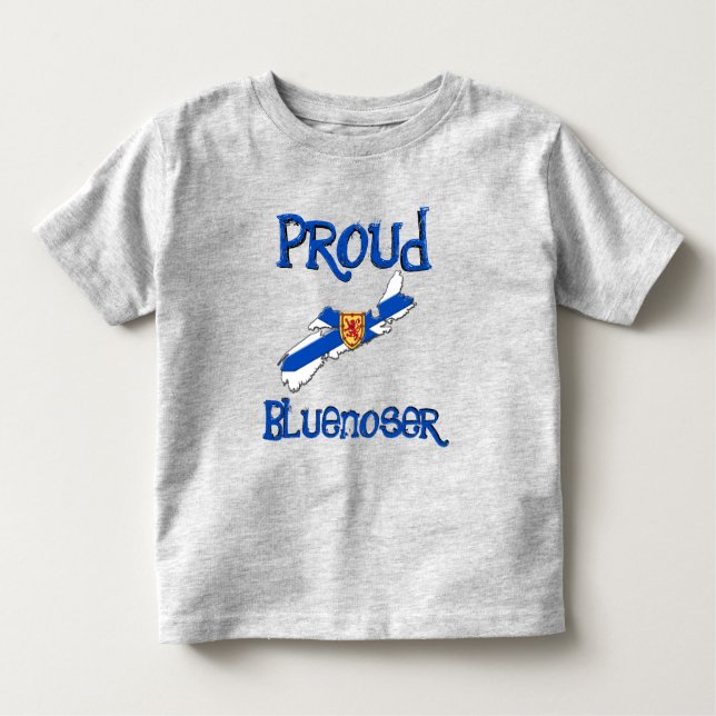 Camiseta Infantil t-shirt Halifax Nova Scotia Orud Bluenoser (Frente)